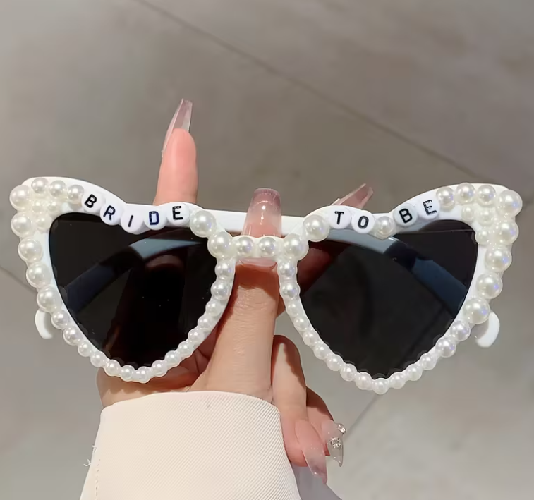“Bride To Be” Pearl Sunnies image 0