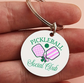 Pickleball Social Club Keychain image 0