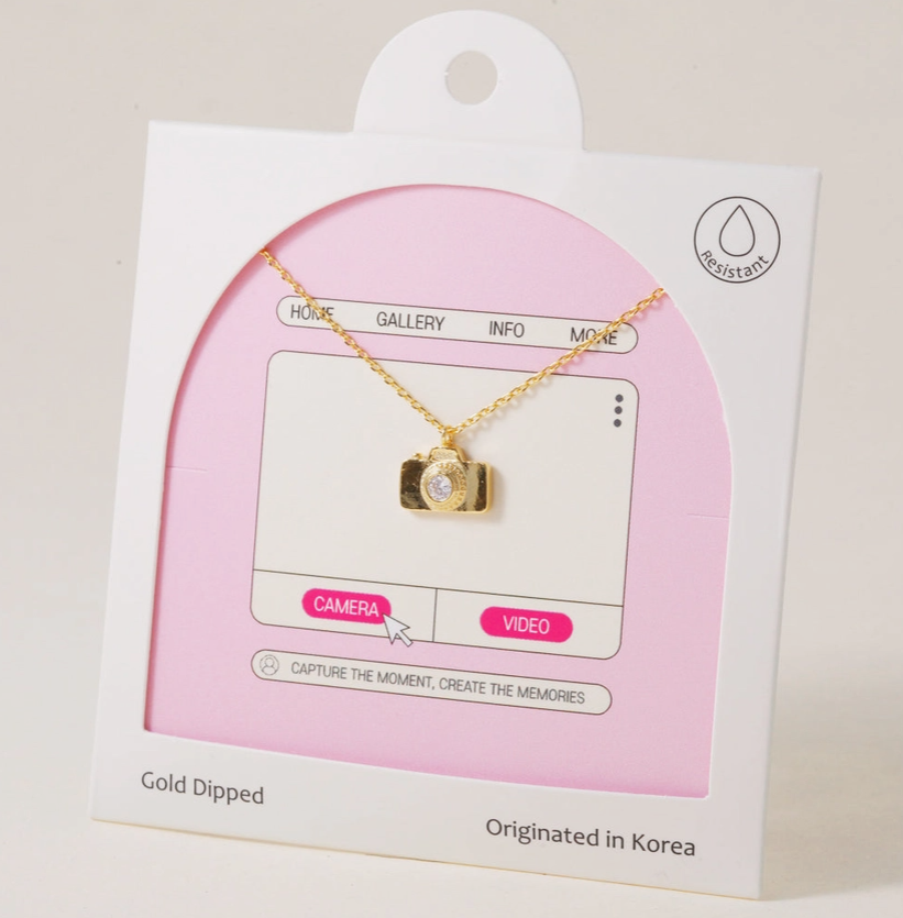 Capture the Moment Camera Necklace image 0