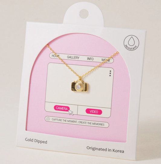 Capture the Moment Camera Necklace image 0