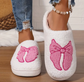 Pink Bow Slippers image 4