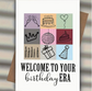 "Welcome to Your Birthday Era" Taylor Swift-Inspired Card image 1
