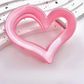 Pink Heart Hairclip image 1