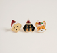 “Santa Paws” Holiday Dog Earrings image 1
