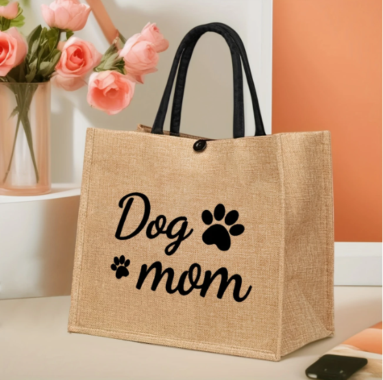 Dog Mom Tote – For the Pup-Obsessed Mama 🐾👜 image 0
