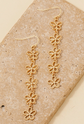 Golden Bloom Dangle Earrings 🌼✨ image 0