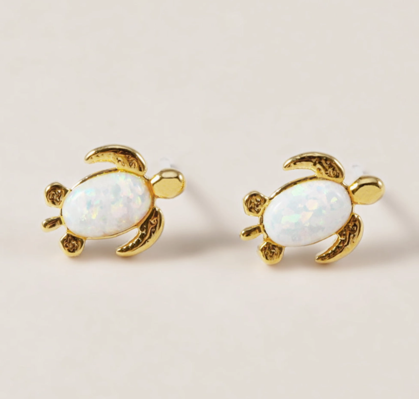 Turtle Earrings 🐢 image 1