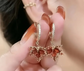 🍁 Autumn Elegance Maple Leaf Earrings image 2