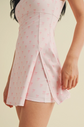 Pink Bow Coquette Cutout Active Dress image 1
