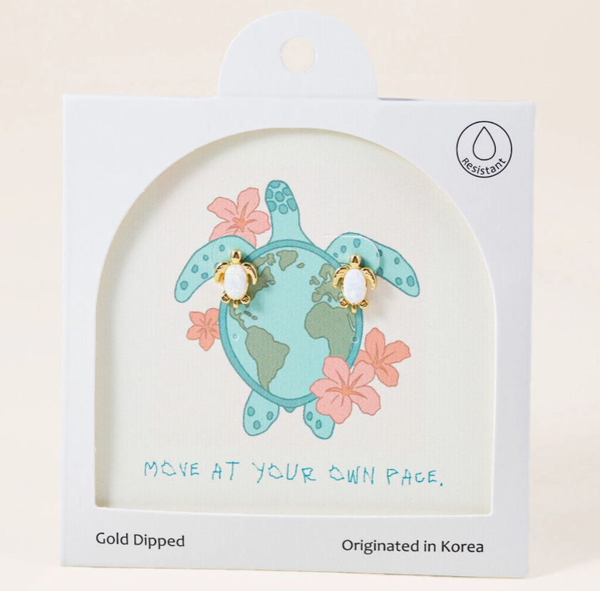 Turtle Earrings 🐢 image 0