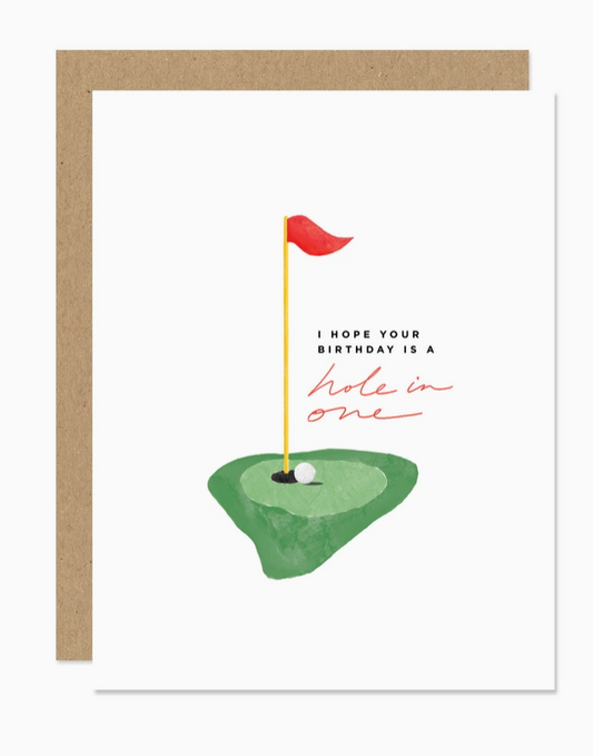 “Hole in One” Birthday Card image 0