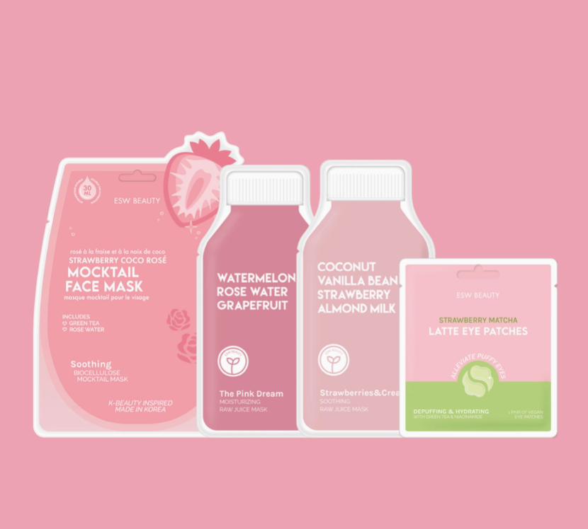 Strawberry Sweets Skincare Treats Set image 1