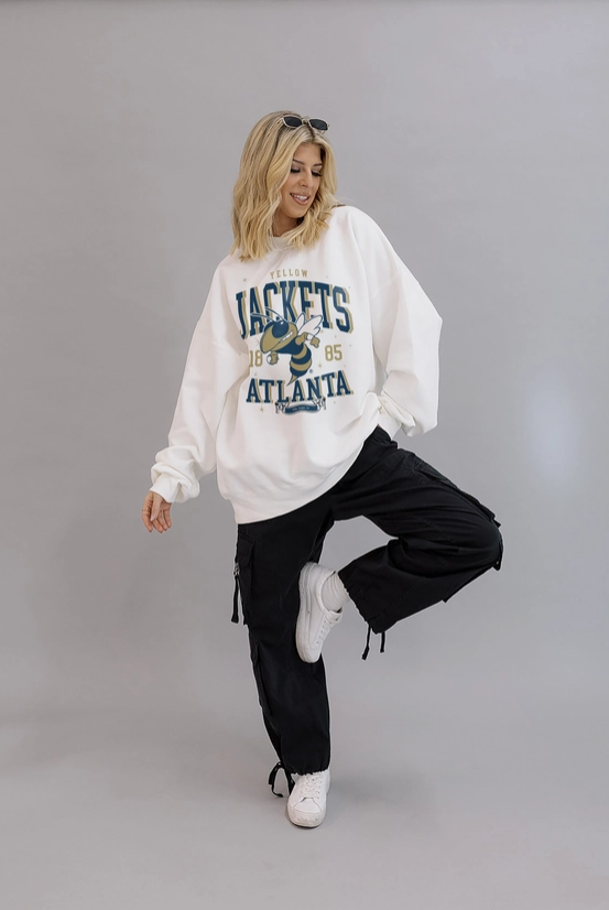 Georgia Tech Oversized Sweatshirt 🐝 image 1