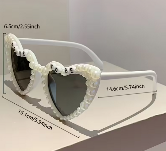 “Bride To Be” Pearl Sunnies image 1