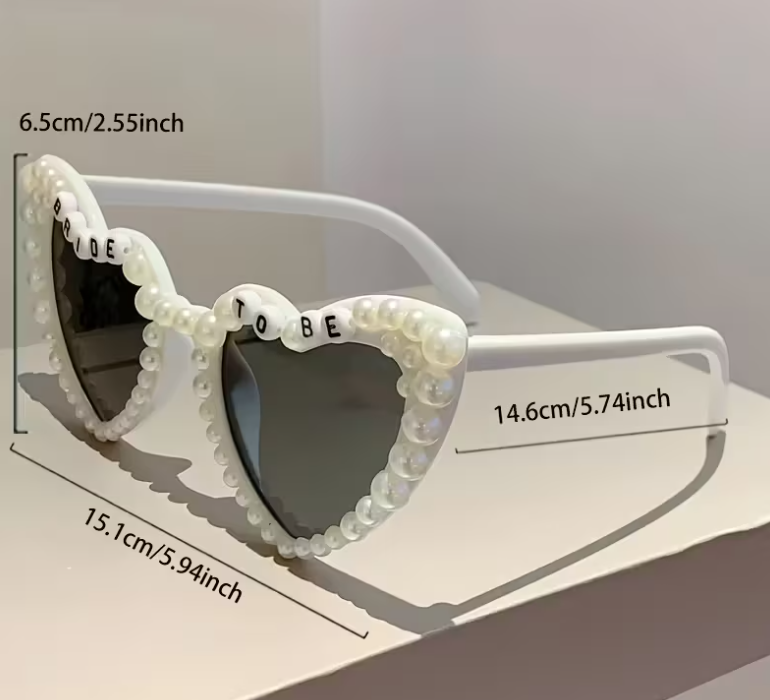 “Bride To Be” Pearl Sunnies image 1