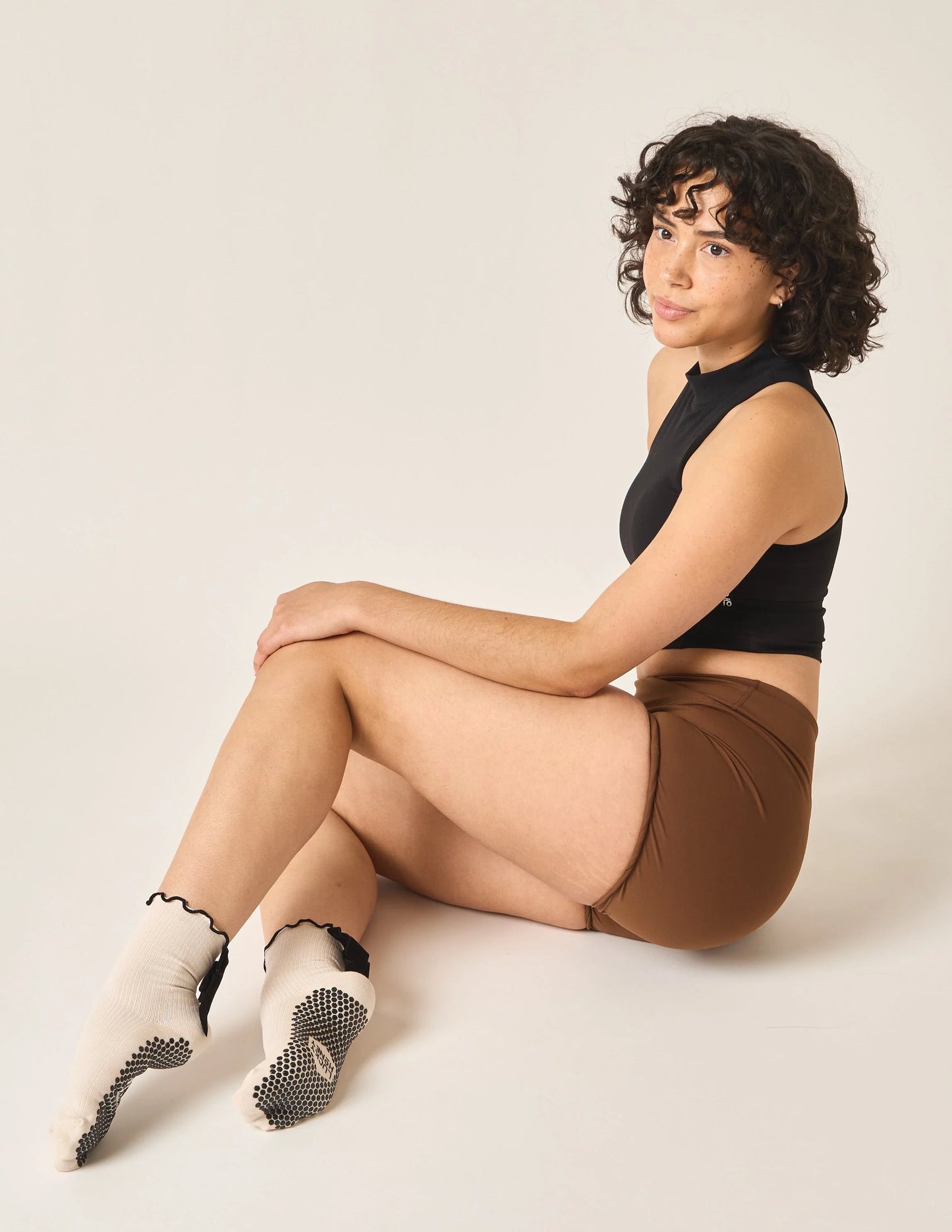 The Juliet Grip Sock - Black